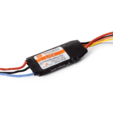 Spektrum SPMXAE06 Avian 6A Smart Lite Brushless 2-3S ESC with PH UMX Connector